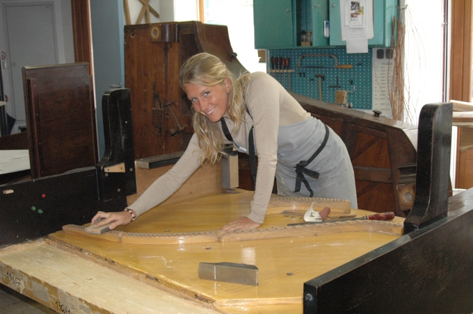 fabrication de pianos dans la ville de Vienne