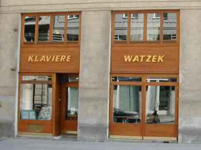 piano maker Watzek, Neustiftgasse 53, seventh district