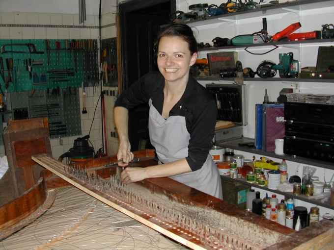 Maria Nadler, piano maker